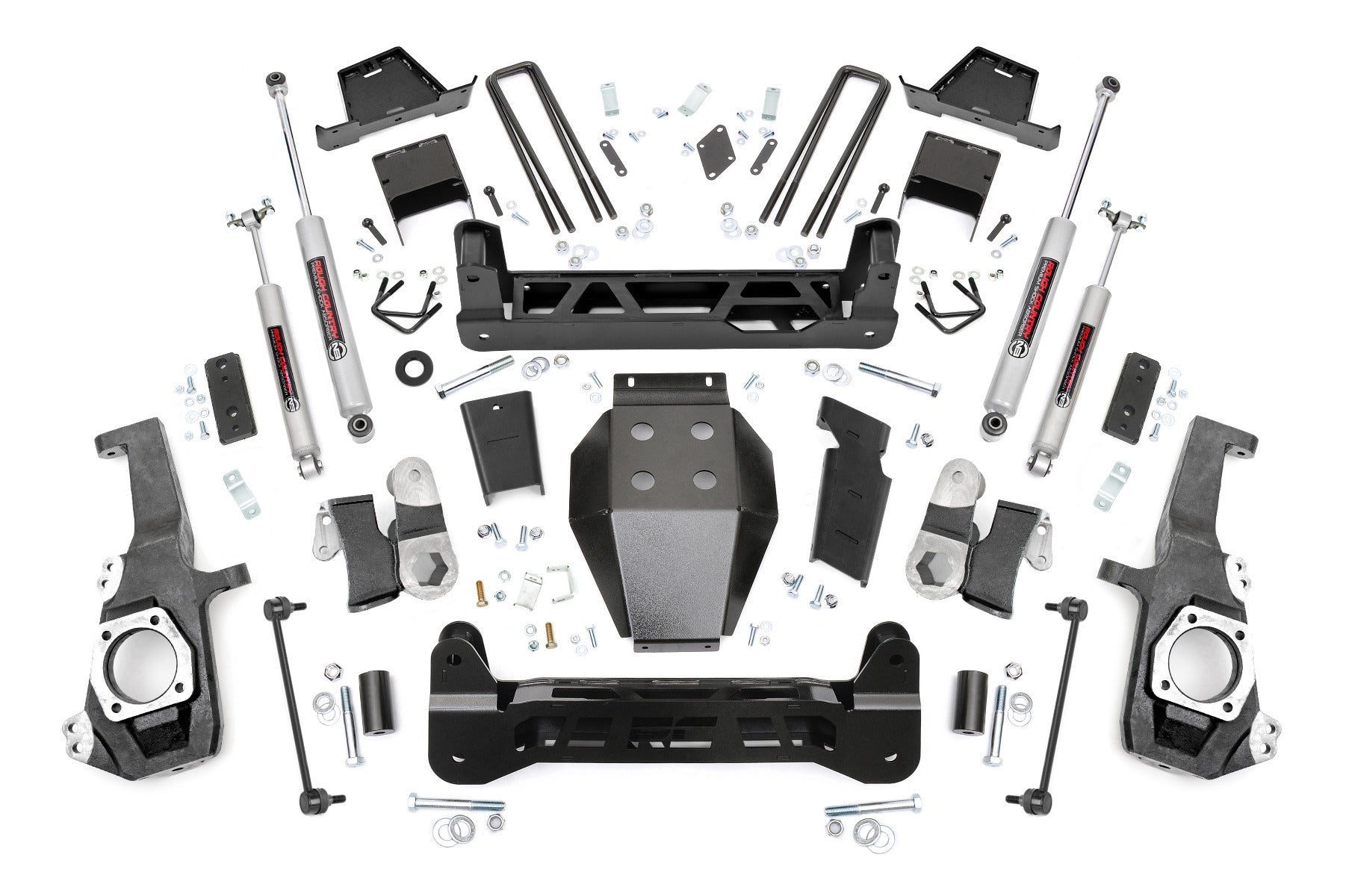 7.0 Inch GM NTD Suspension Lift Kit (2020 2500HD) Rough Country
