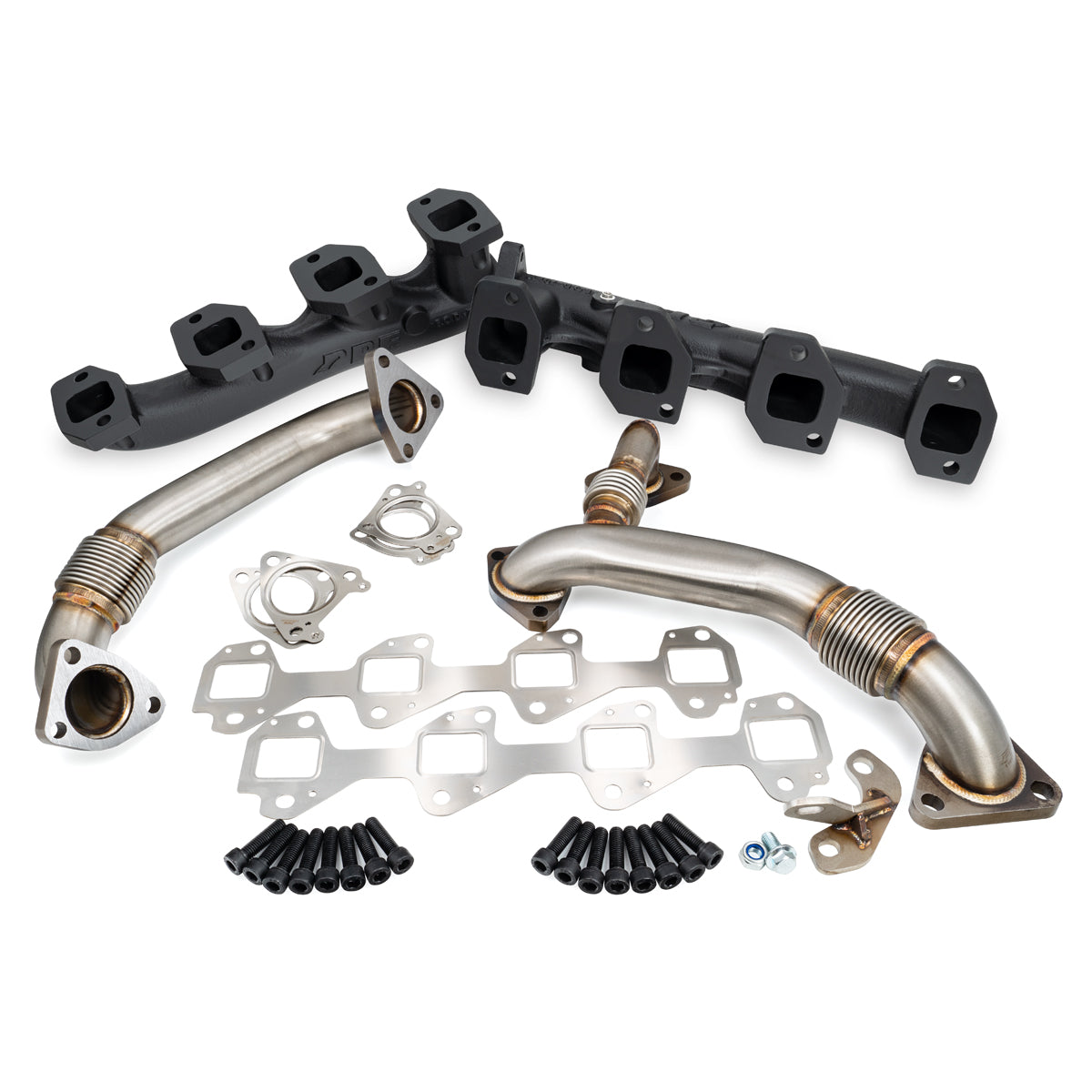 Manifolds and Up-Pipes GM 2004.5-2005 Y Pipe LLY - Black