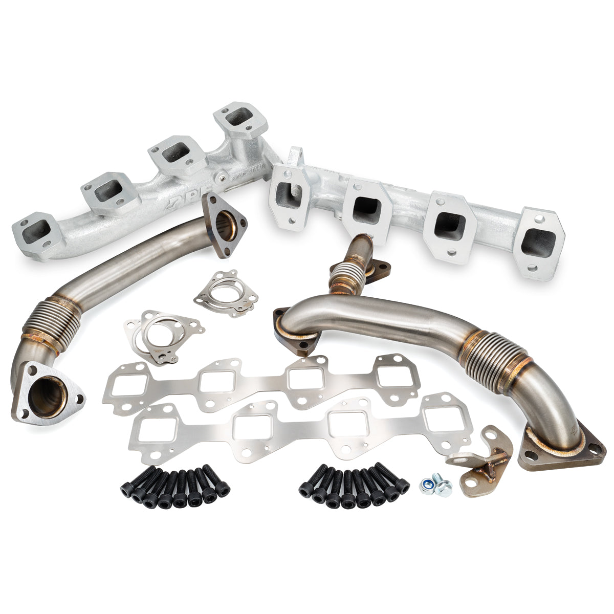 Manifolds and Up-Pipes GM 2004.5-2005 Y Pipe LLY - Silver