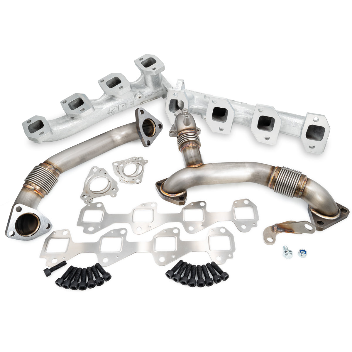 Manifolds and Up-Pipes GM 2011-2016 Y Pipe LML - Silver