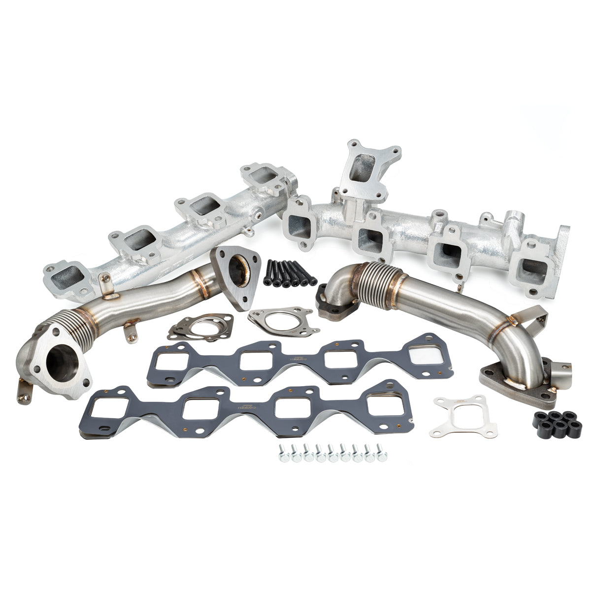 Manifolds and Up-Pipes GM 2017+ L5P - Silver
