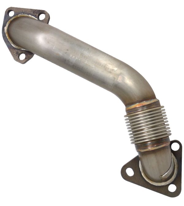 GM 6.6L Duramax Replacement Up-Pipe (Passenger Side) for OEM Exhaust Manifold 2001-2004 Fed