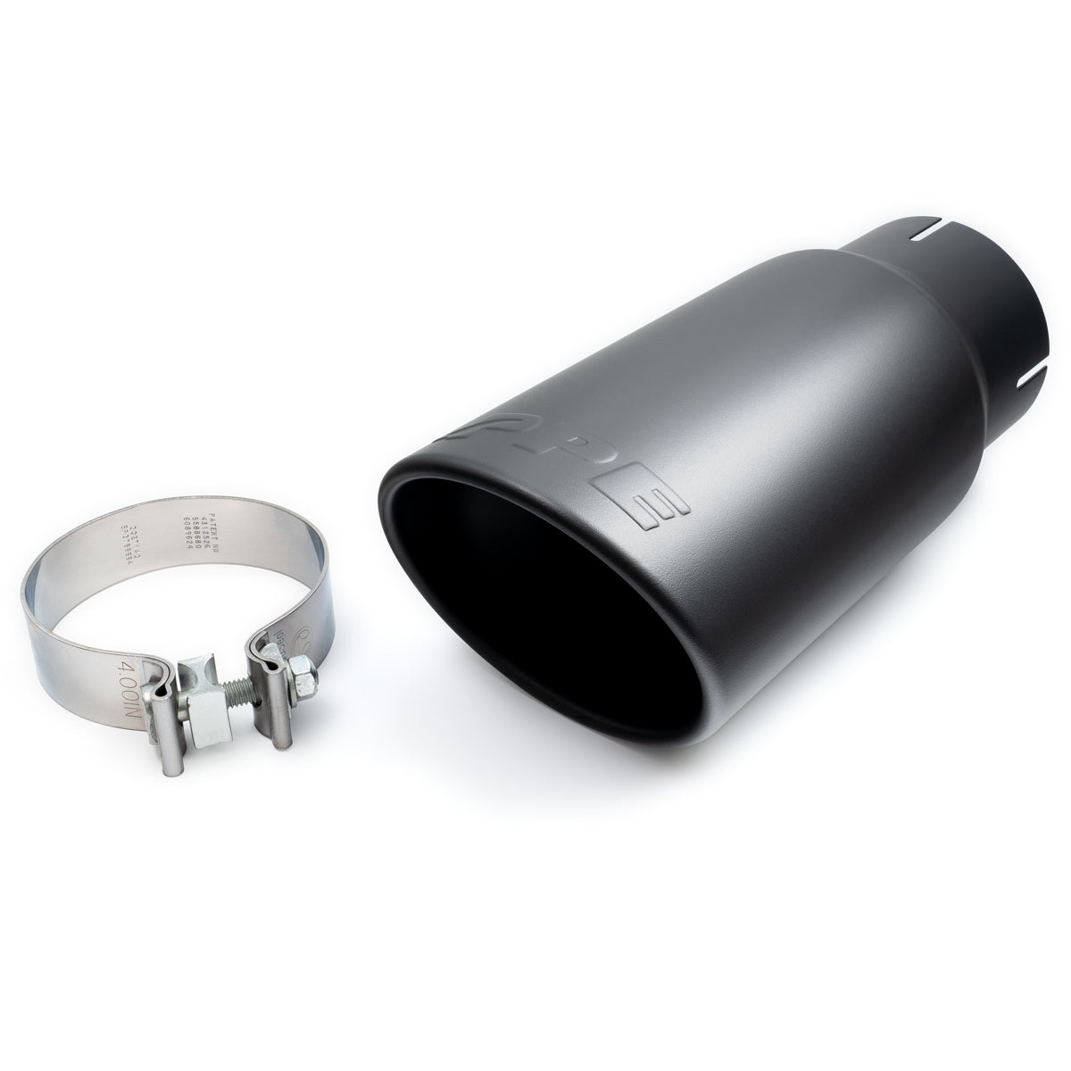 2007.5-2010 GM 6.6L Duramax 2500/3500 304 Stainless 4 Inch ID Steel Polished Exhaust Tip