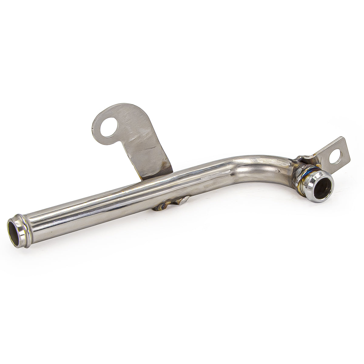 Coolant Reroute Tube - Straight (Race application) - Polished 304 Stainless Steel
