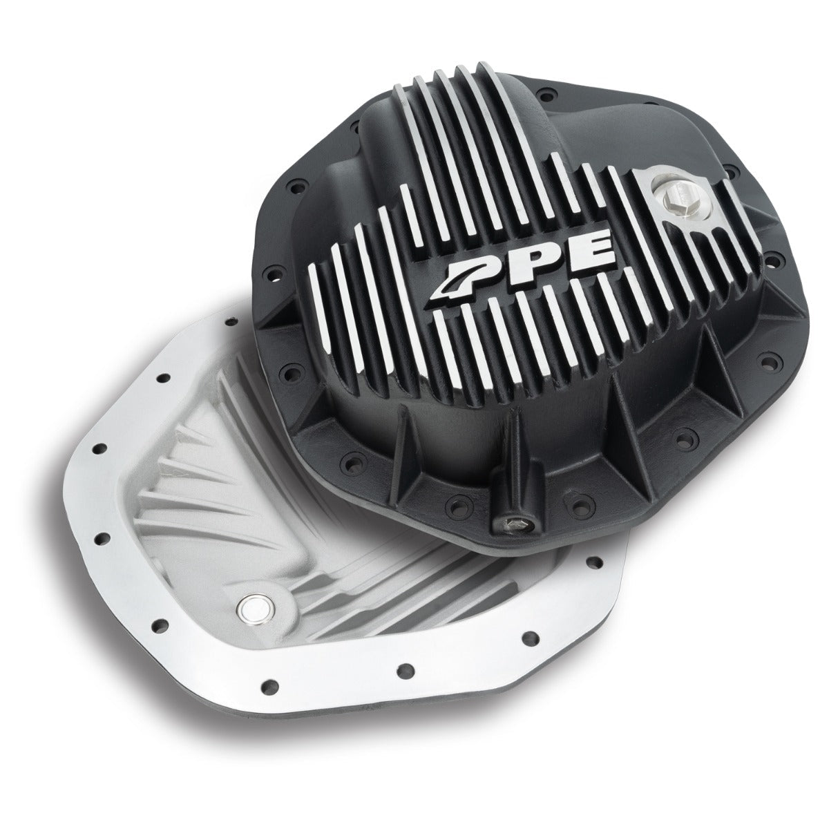 2020-2022 GM 6.6L Duramax 11.5 Inch /12 Inch -14 Heavy-Duty Cast Aluminum Rear Differential Cover Brushed