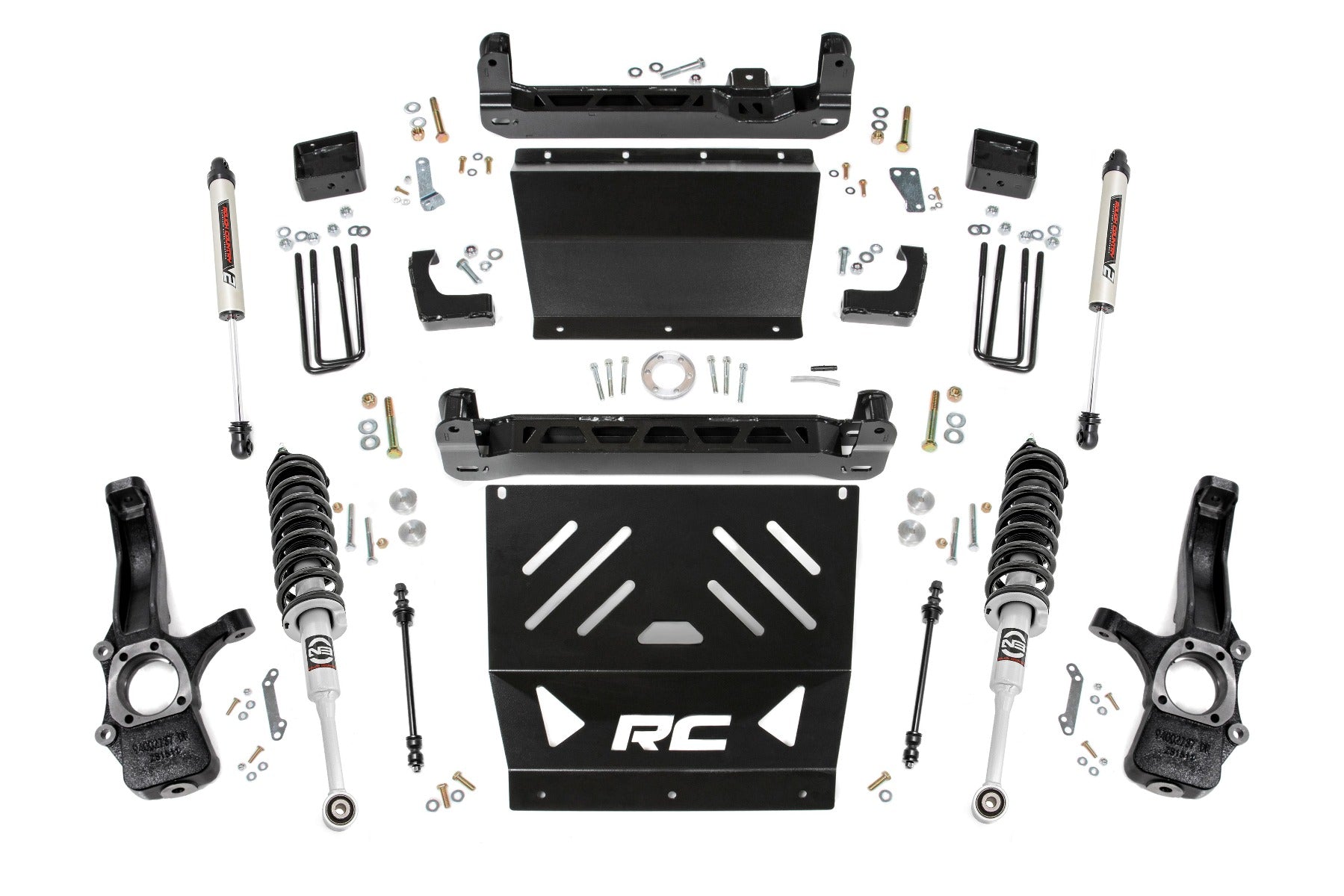 4.0 Inch GM Suspension Lift Kit Lifted Struts and V2 Shocks For 15-21 Canyon/Colorado 2WD/4WD Rough Country
