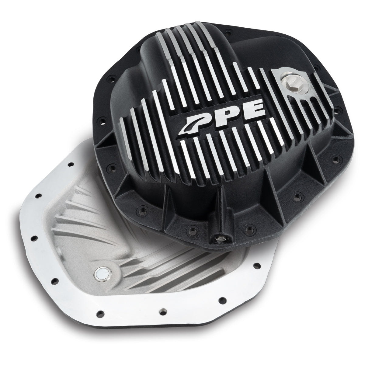 2019-2022 RAM HD 6.4L/6.7L 11.5 Inch /11.8 Inch -14 Heavy-Duty Cast Aluminum Rear Differential Cover Brushed PPE Diesel