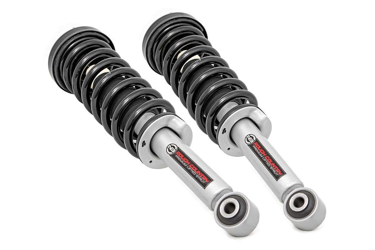 Ford 3.0 Inch Lifted N3 Struts Loaded 09-13 F-150 4WD Rough Country