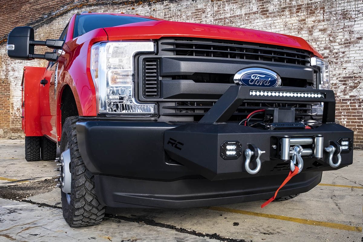 EXO Winch Mount System 17-20 Ford F-250/F-350 Rough Country