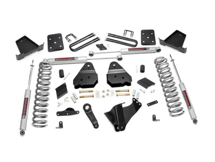 4.5 Inch Suspension Lift Kit N2.0 15-16 F-250 4WD w/o Overloads Rough Country