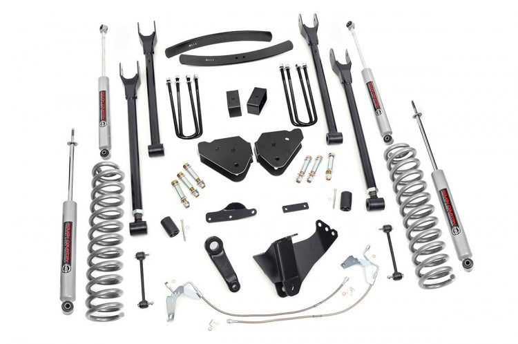 6 Inch Ford 4-Link Suspension Lift Kit Diesel 02-10 F-250/F-350 Super Duty Rough Country