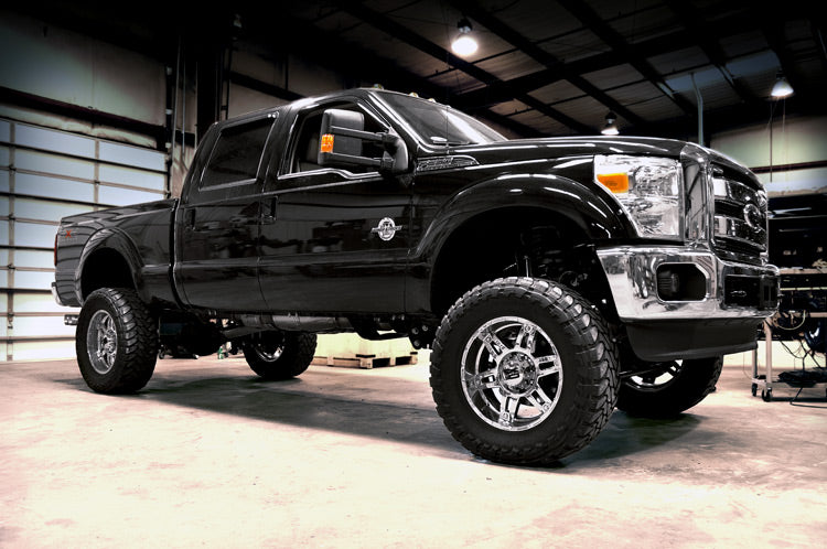 6 Inch Ford 4-Link Suspension Lift Kit N3 Shocks Rear Overload Springs 15-16 F-250 4WD Diesel Rough Country