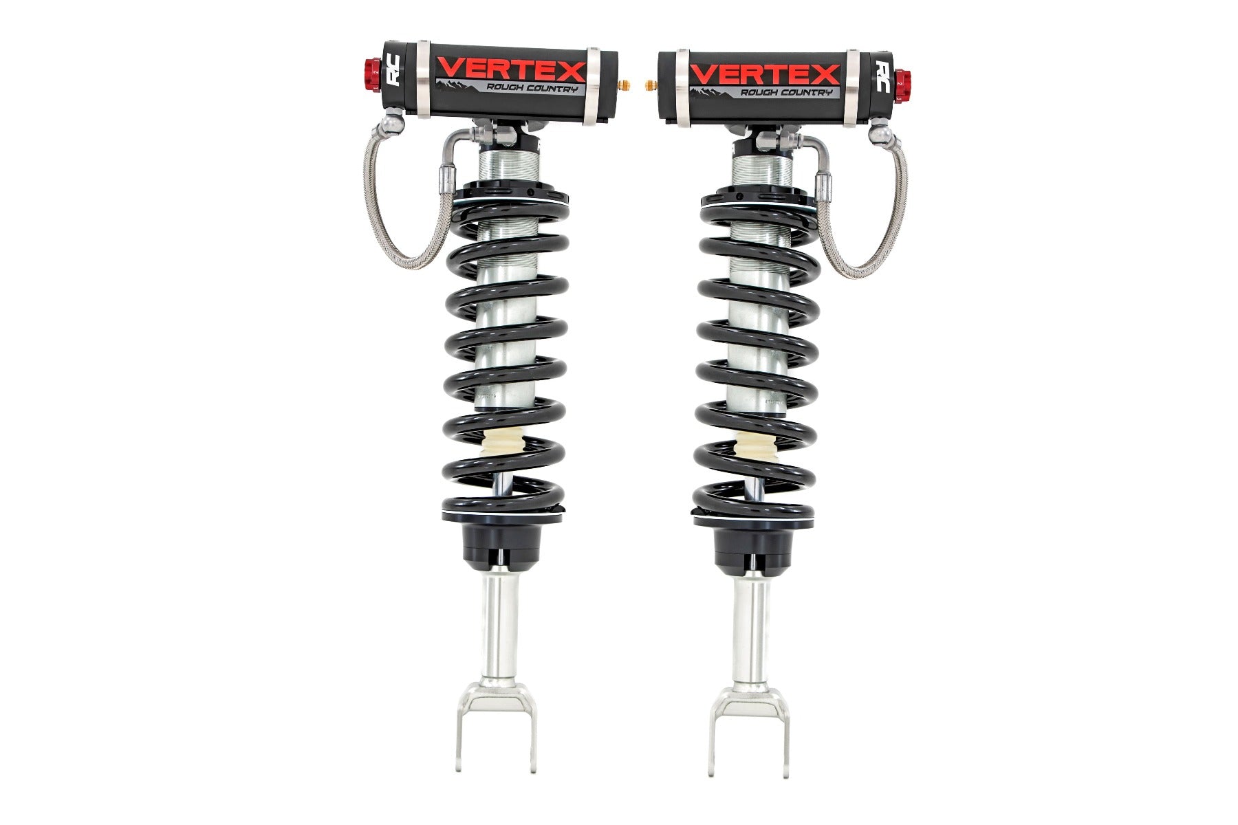 Dodge Front Adjustable Vertex Coilovers (12-18 Ram 1500 For 6.0 Inch Lifts) Rough Country