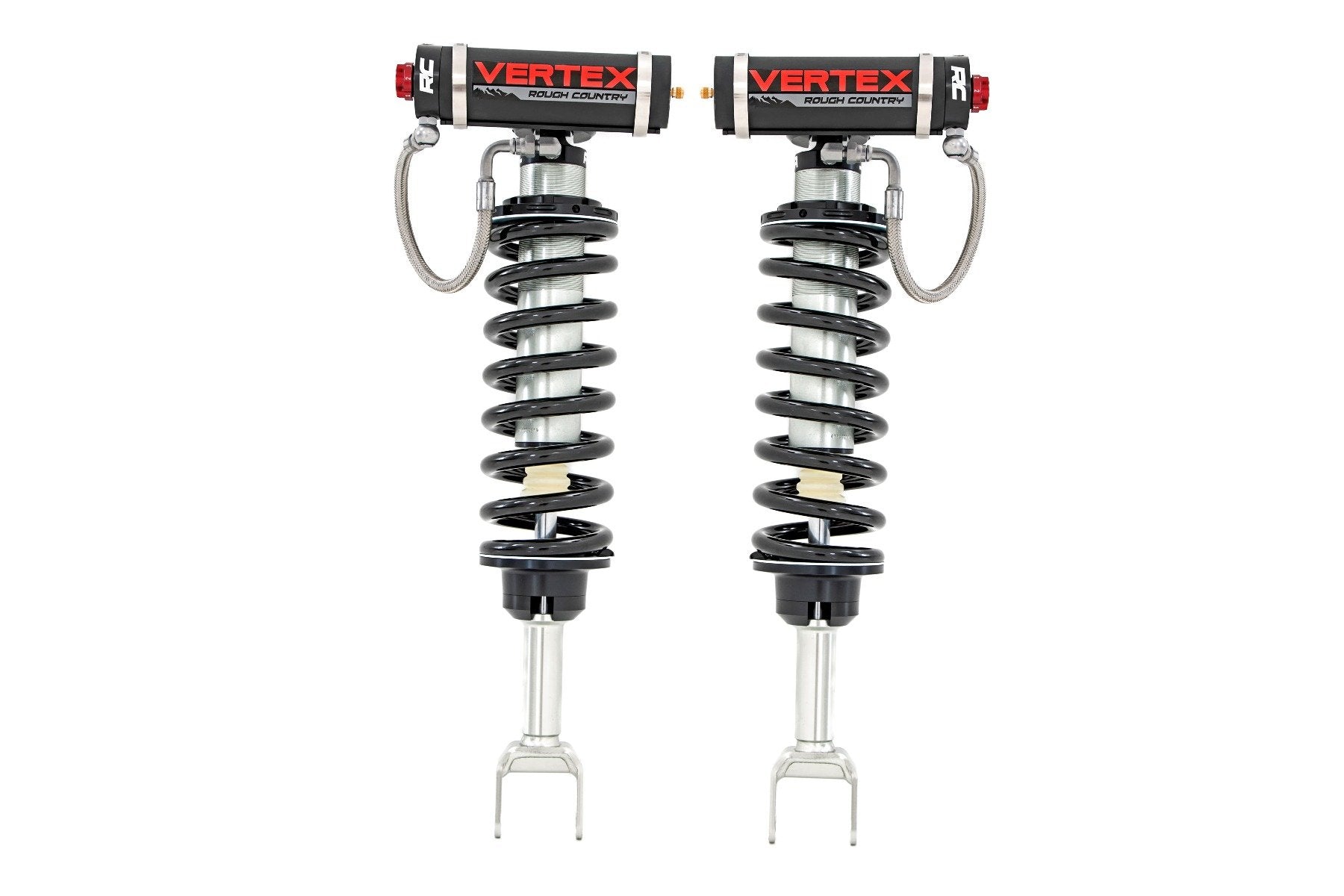 Dodge Front Adjustable Vertex Coilovers (19-20 Ram 1500 For 6.0 Inch Lifts) Rough Country