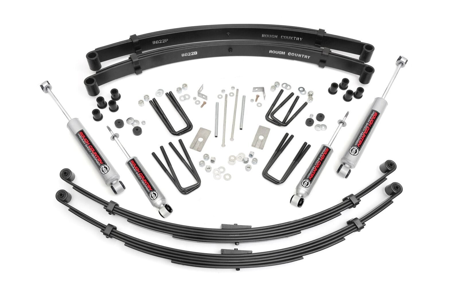 3 Inch Toyota Suspension Lift System 84-85 4WD Toyota Pickup Rough Country