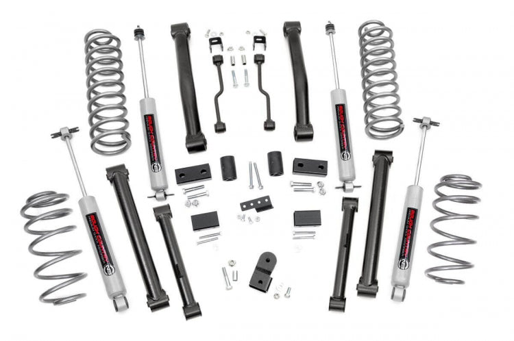4 Inch Jeep Suspension Lift Kit 93-98 4WD Grand Cherokee ZJ Rough Country