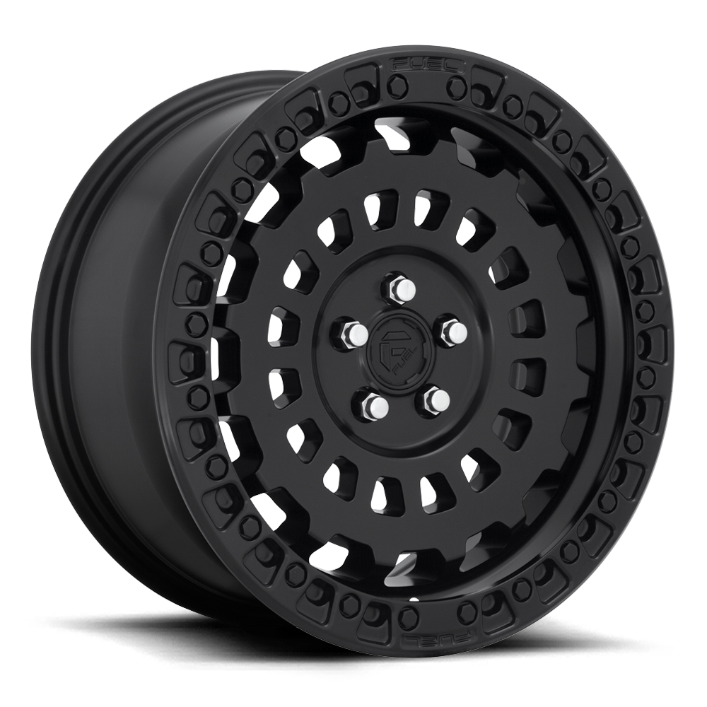 Aluminum Wheels 17X9 Zephyr Beadlock D101 5 On 150 Matte Black 110.3 Bore -15 Offset Fuel Off Road Wheels