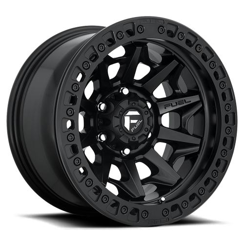 Aluminum Wheels 17X9 Covert Beadlock D114 5 On 150 Matte Black 110.1 Bore -15 Offset Multi Spoke Fuel Off Road Wheels