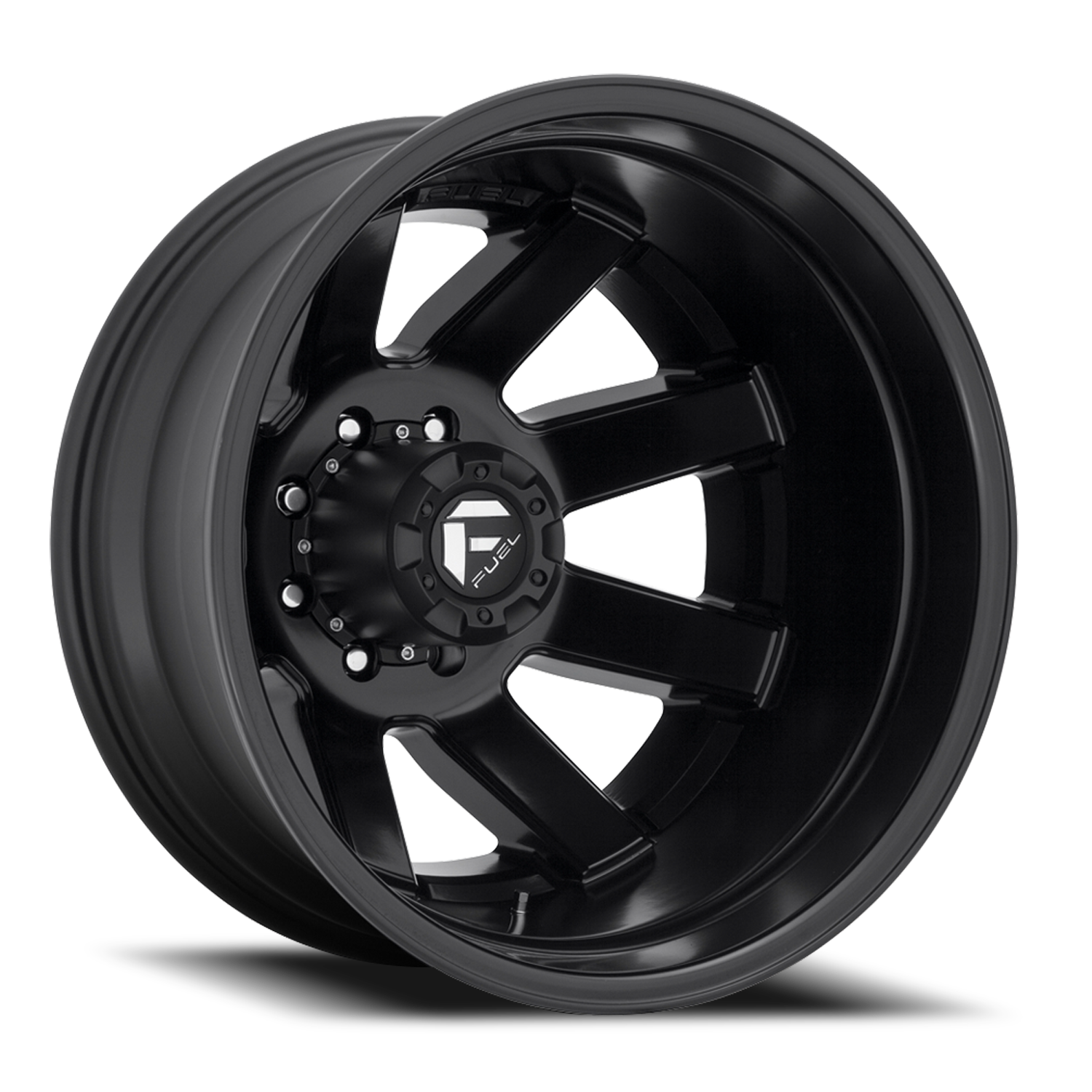 Dually Wheels 20X8.3 Maverick Dually D436 8 On 165.1 Matte Black 121.5 Bore -215 Offset 7 Spoke Outer Dually Fuel Off Road Wheels