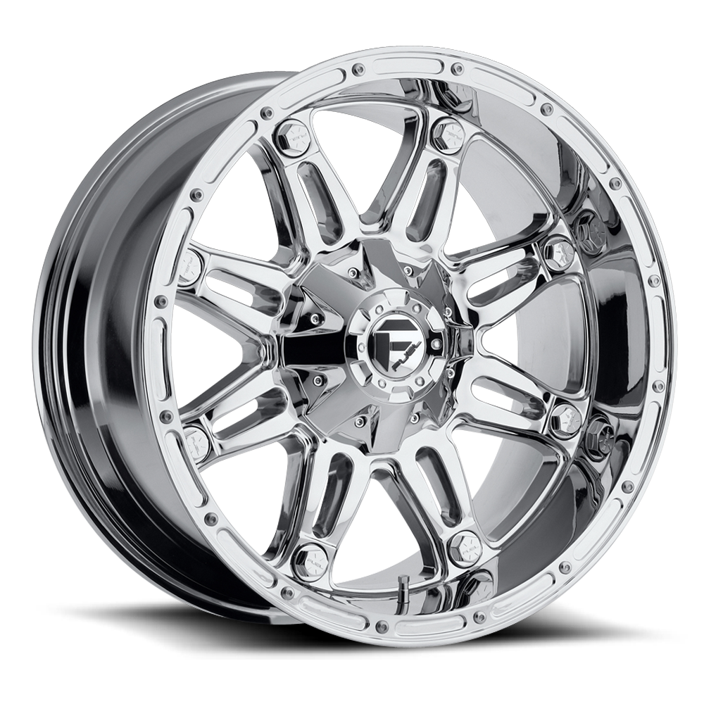 Aluminum Wheels 17X9 Hostage D530 6 On 135/6 On 139.7 Chrome 106.4 Bore -12 Offset Fuel Off Road Wheels