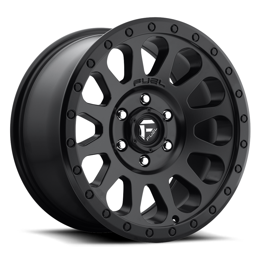 Aluminum Wheels 16X8 Vector D579 5 On 114.3 Matte Black 72.6 Bore 20 Offset Fuel Off Road Wheels