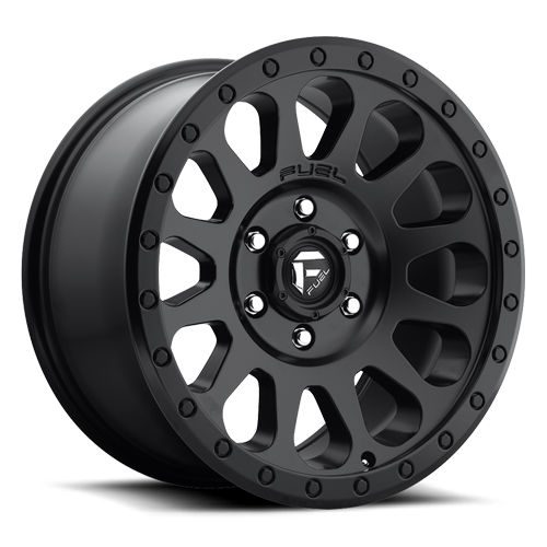 Aluminum Wheels 16X8 Vector D579 6 On 139.7 Matte Black 108 Bore 1 Offset Fuel Off Road Wheels