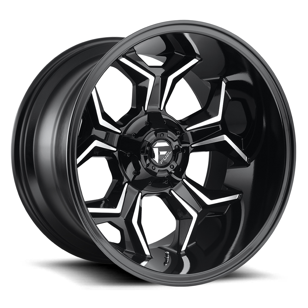 Aluminum Wheels 20X9 Avenger D606 5 On 139.7/5 On 150 Gloss Black Machined 110.3 Bore 20 Offset 5 Spoke Fuel Off Road Wheels