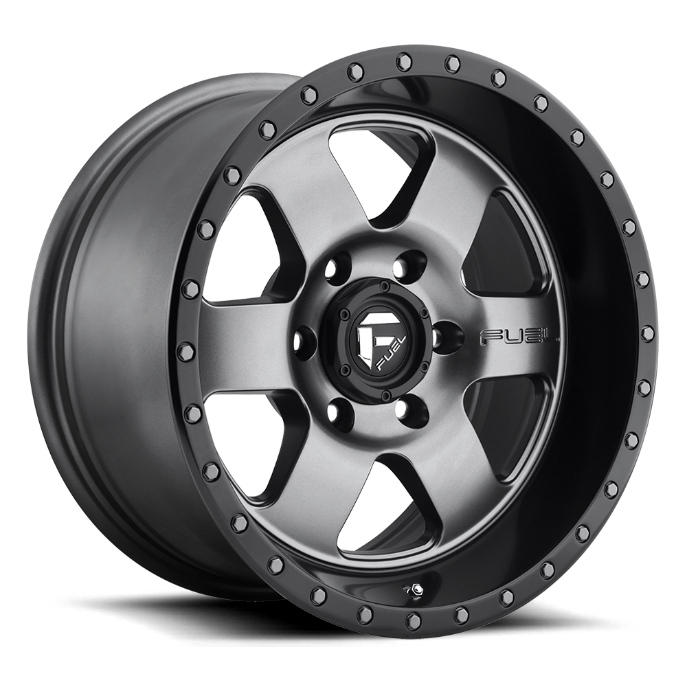 Aluminum Wheels 18X9 Podium D619 5 On 127 Anthracite/Black Lip 78.1 Bore 1 Offset Fuel Off Road Wheels