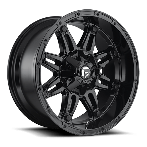 Aluminum Wheels 17X9 Hostage D625 5 On 114.3/5 On 127 Gloss Black 78.1 Bore -12 Offset 33 Lbs Fuel Off Road Wheels