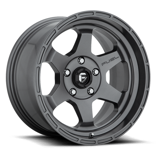 Aluminum Wheels 17X9 Shok D665 5 On 150 Matte Anthracite Gray 110.1 Bore -12 Offset Fuel Off Road Wheels