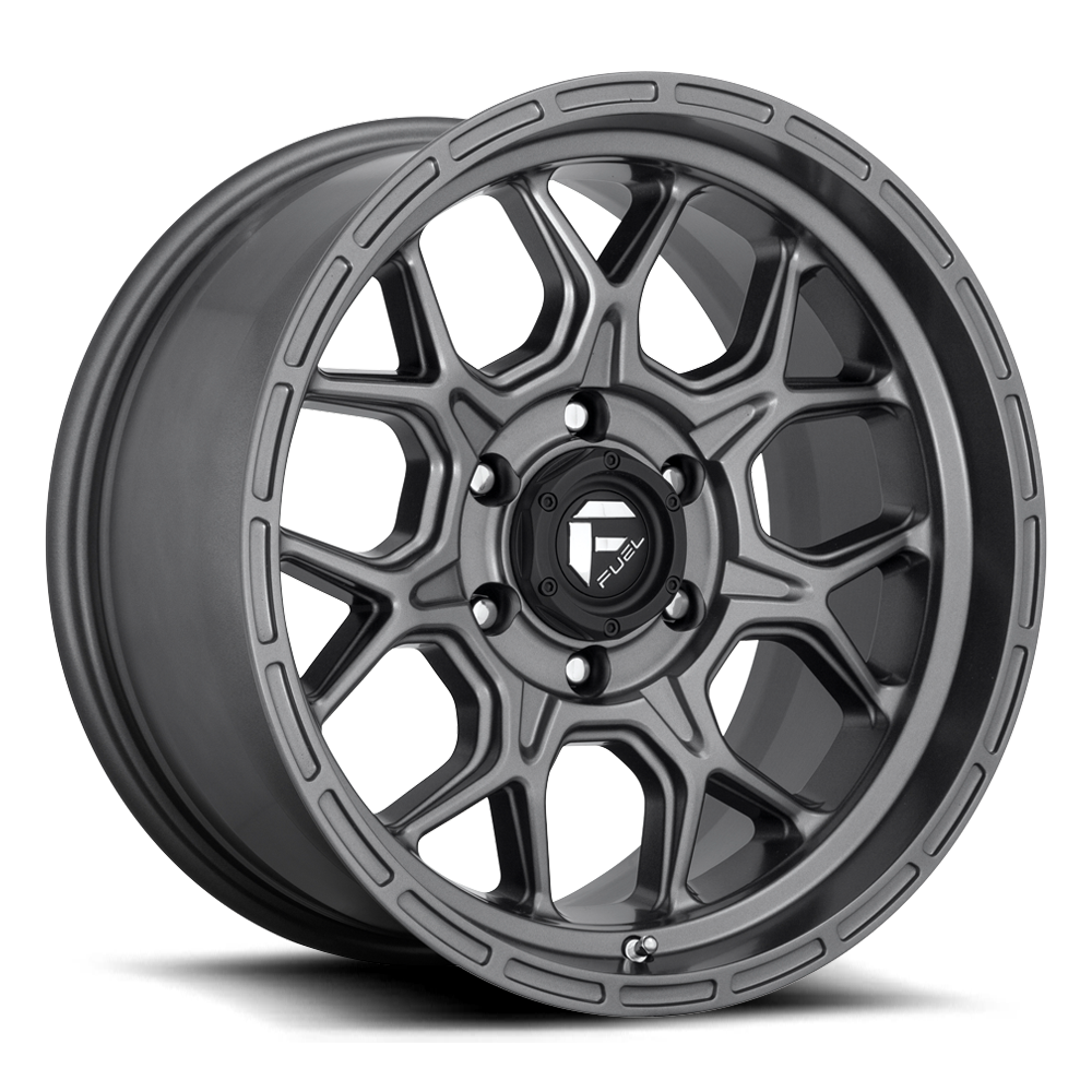 Aluminum Wheels 18X9 Tech D672 6 On 139.7 Matte Anthracite Gray 106.1 Bore -12 Offset Fuel Off Road Wheels