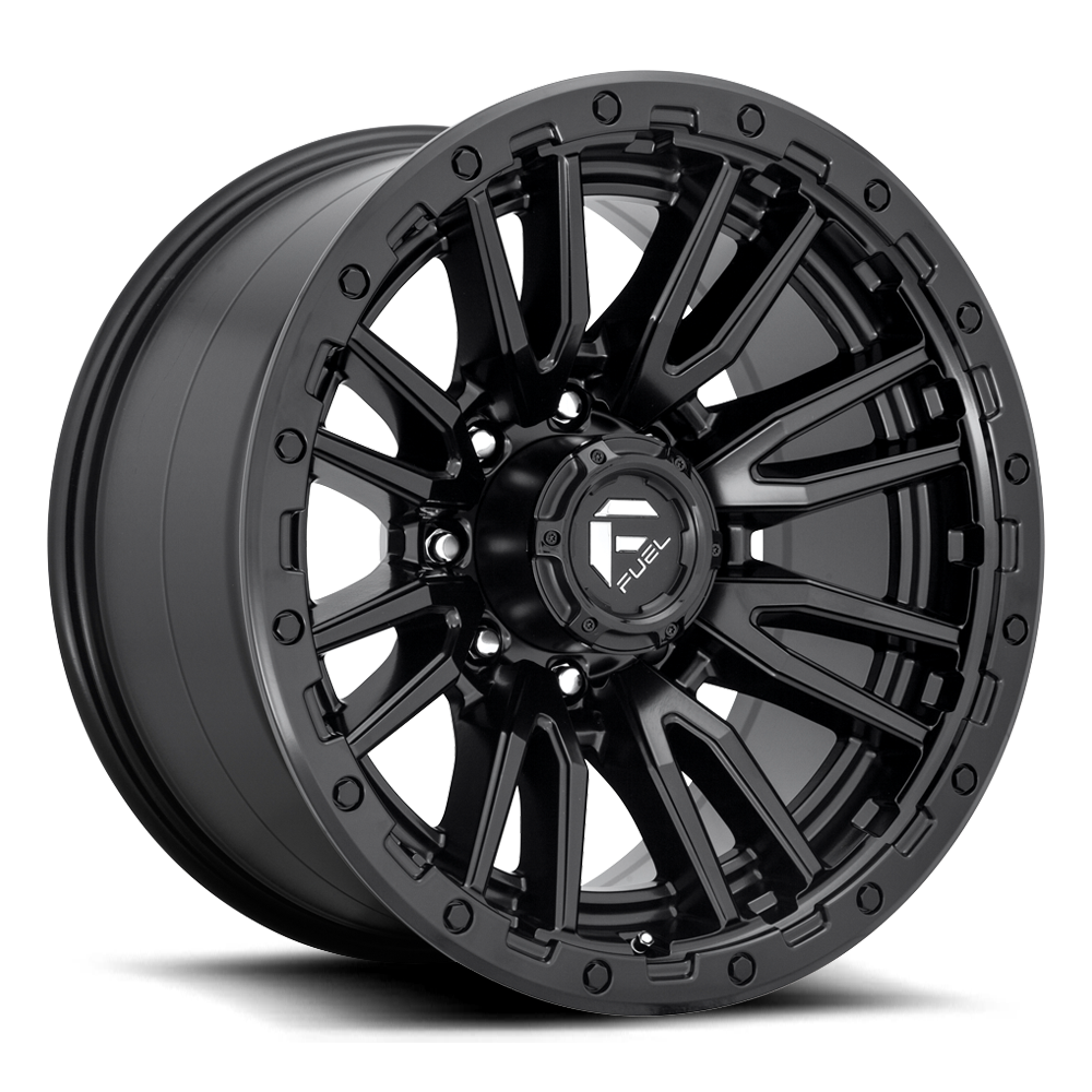 Aluminum Wheels 20X10 Rebel D679 8 On 170 Matte Black 125.1 Bore -18 Offset Fuel Off Road Wheels