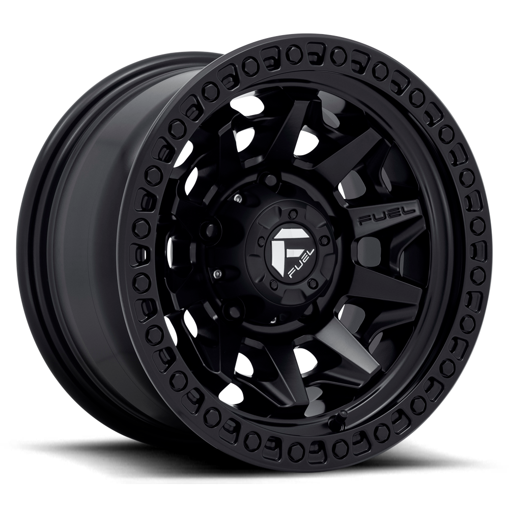 Aluminum Wheels 17X8.5 Covert D694 5 On 150 Matte Black 110.2 Bore 14 Offset Multi Spoke Fuel Off Road Wheels