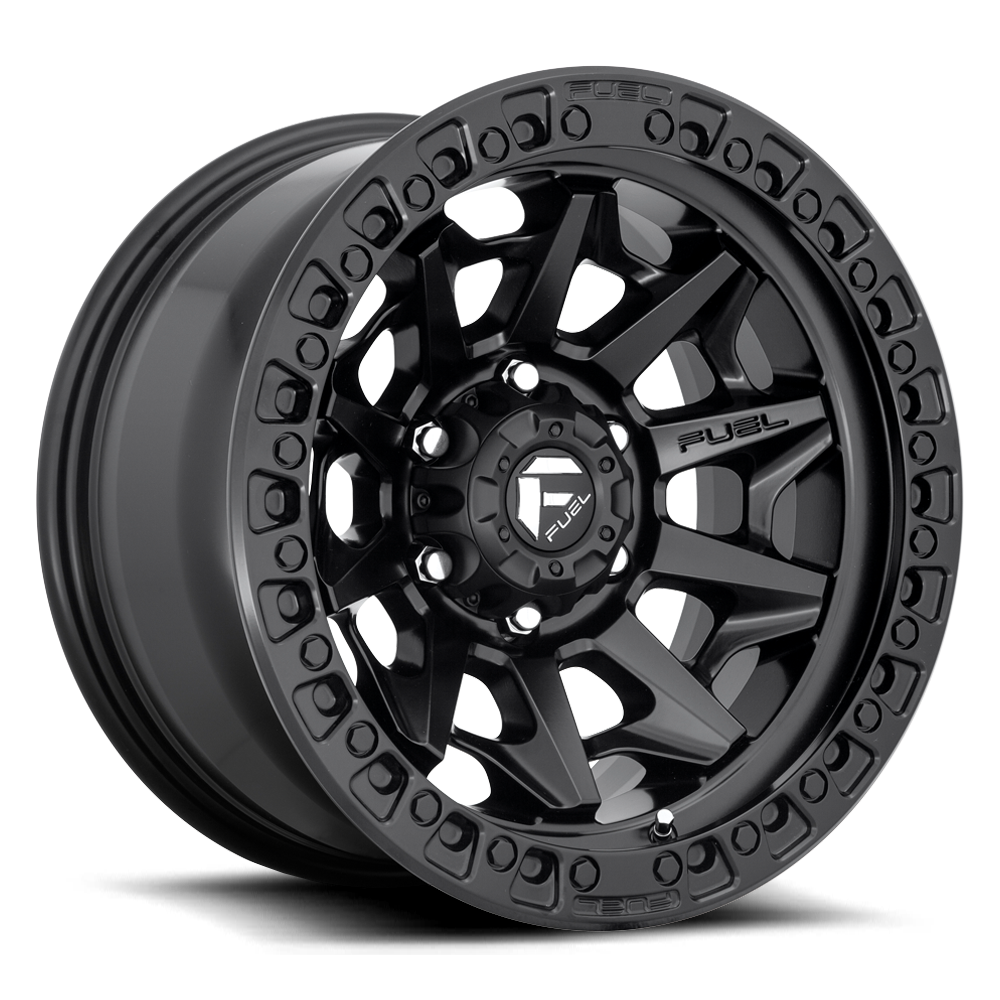 Aluminum Wheels 18X9 Covert D694 8 On 180 Matte Black 124.3 Bore 20 Offset Multi Spoke Fuel Off Road Wheels