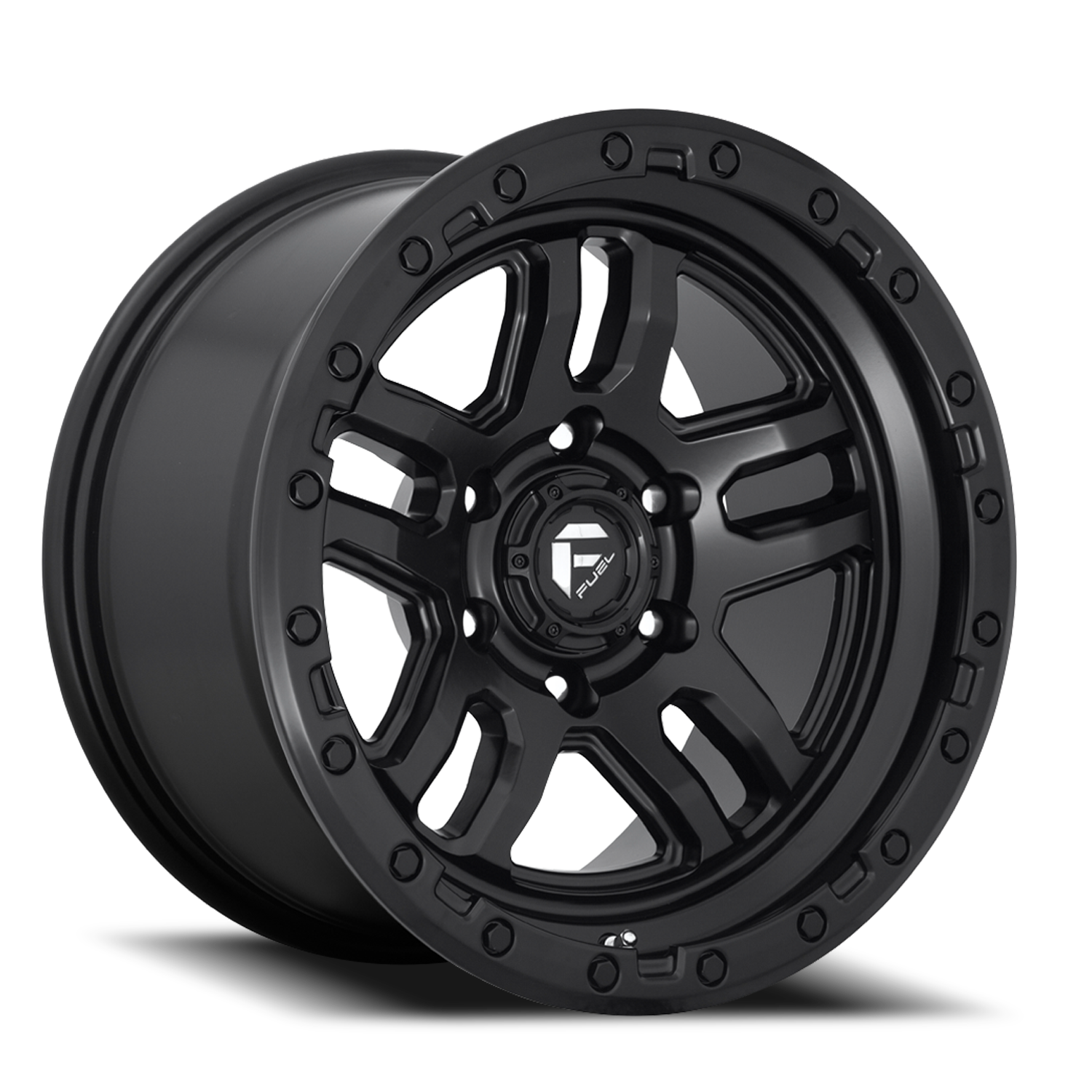 Aluminum Wheels 20X9 AMMO D700 6 On 135 Matte Black 87.1 Bore 20 Offset 5 Spoke Fuel Off Road Wheels