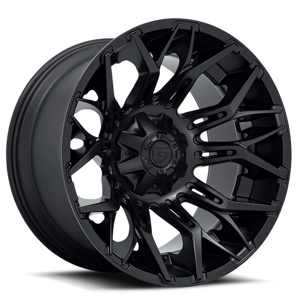 Aluminum Wheels 22X12 Twitch D772 5 On 139.7/5 On 150 Blackout 110.2 Bore -44 Offset Fuel Off Road Wheels