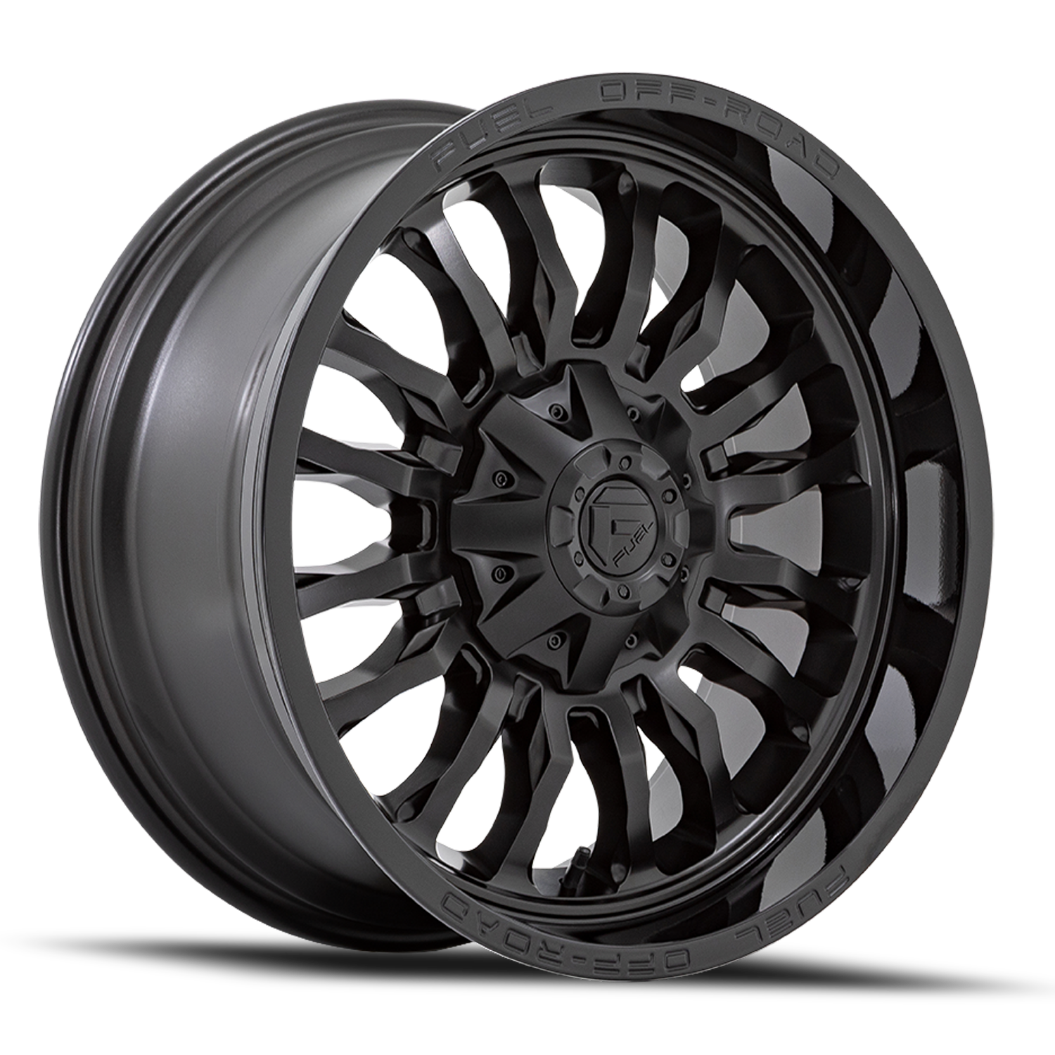 Aluminum Wheels 20X10 Arc D796 5 On 127/5 On 139.7 Matte Black W/ Gloss Black Lip 87.1 Bore -18 Offset Fuel Off Road Wheels