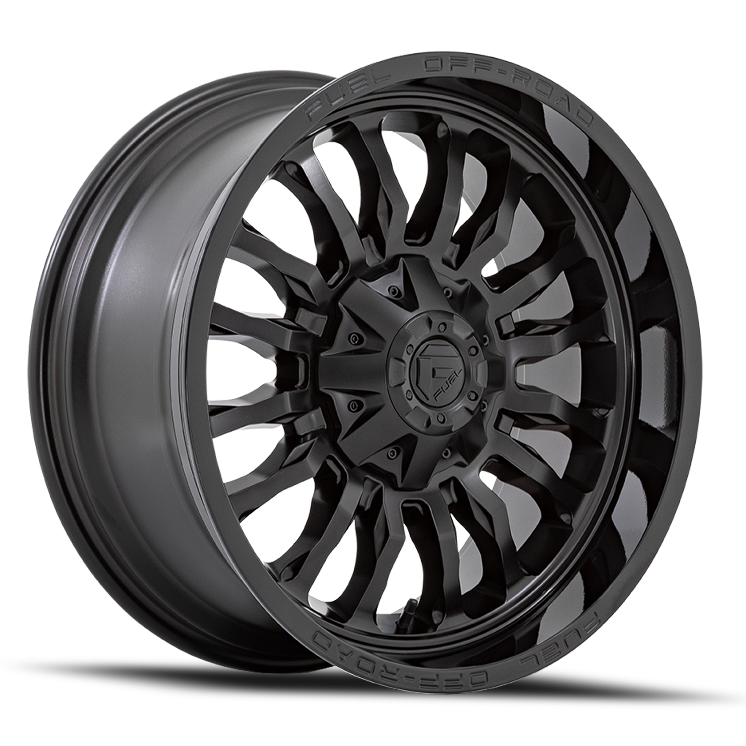 Aluminum Wheels 20X9 Arc D796 5 On 139.7/5 On 150 Matte Black W/ Gloss Black Lip 110.1 Bore 1 Offset Fuel Off Road Wheels