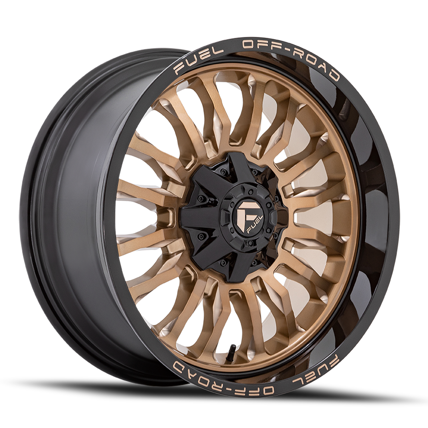 Aluminum Wheels 20X10 Arc D797 8 On 170 Platinum Bronze/Black Lip 125.1 Bore -18 Offset Fuel Off Road Wheels