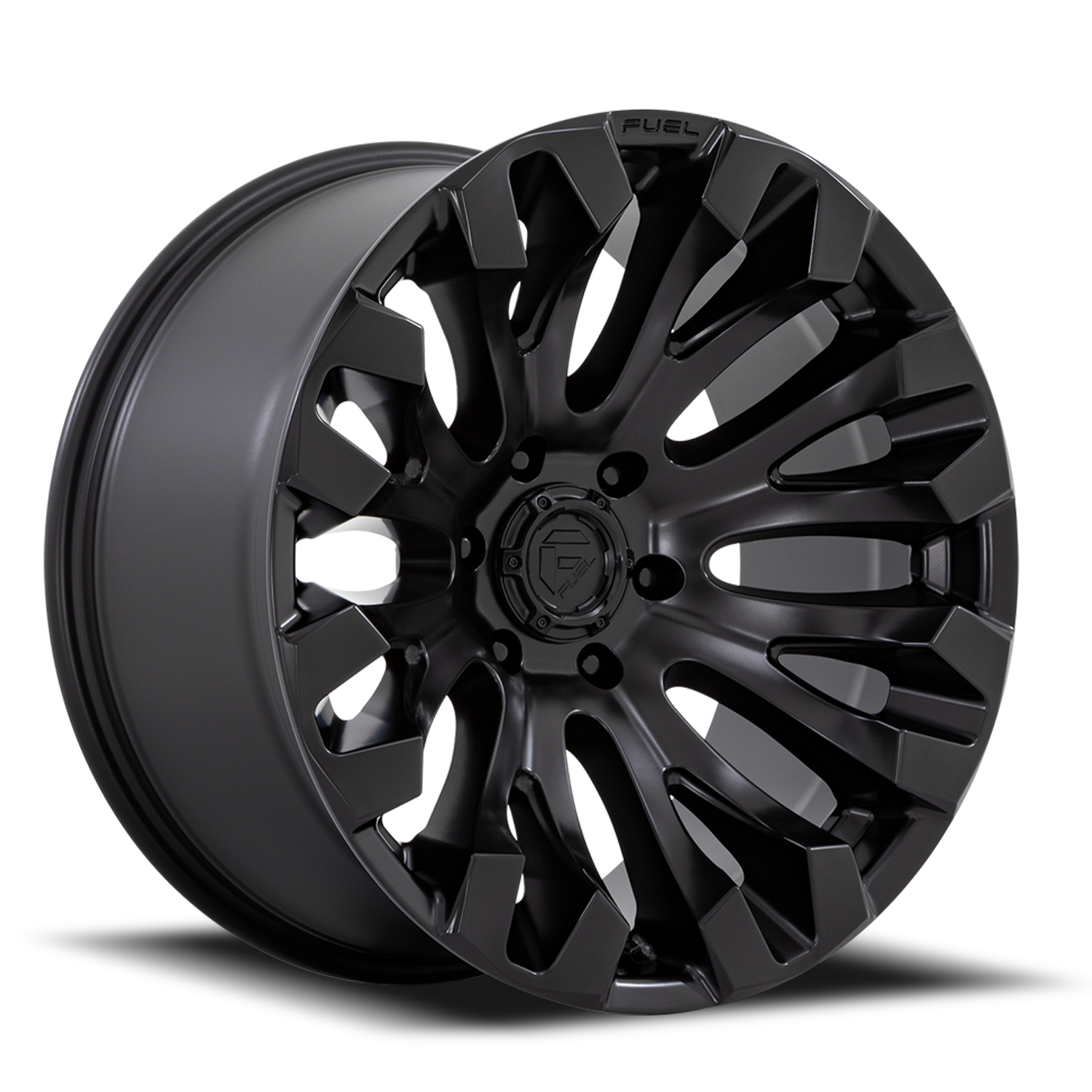 Aluminum Wheels 18X9 Quake D831 8 On 180 Blackout 124.2 Bore 1 Offset Fuel Off Road Wheels