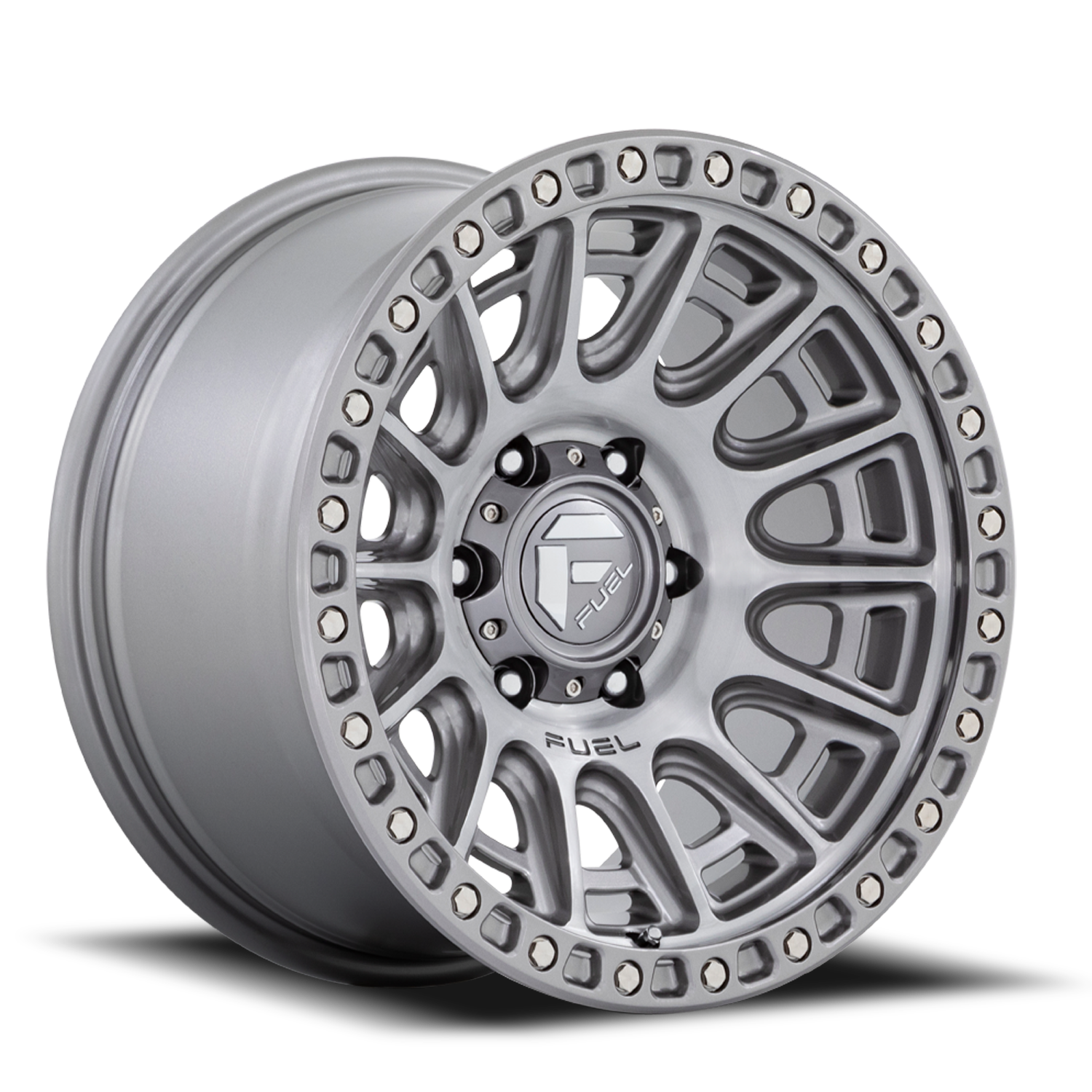 Aluminum Wheels 17X8.5 Cycle D833 5 On 130 Platinum Gray 71.5 Bore 30 Offset Fuel Off Road Wheels