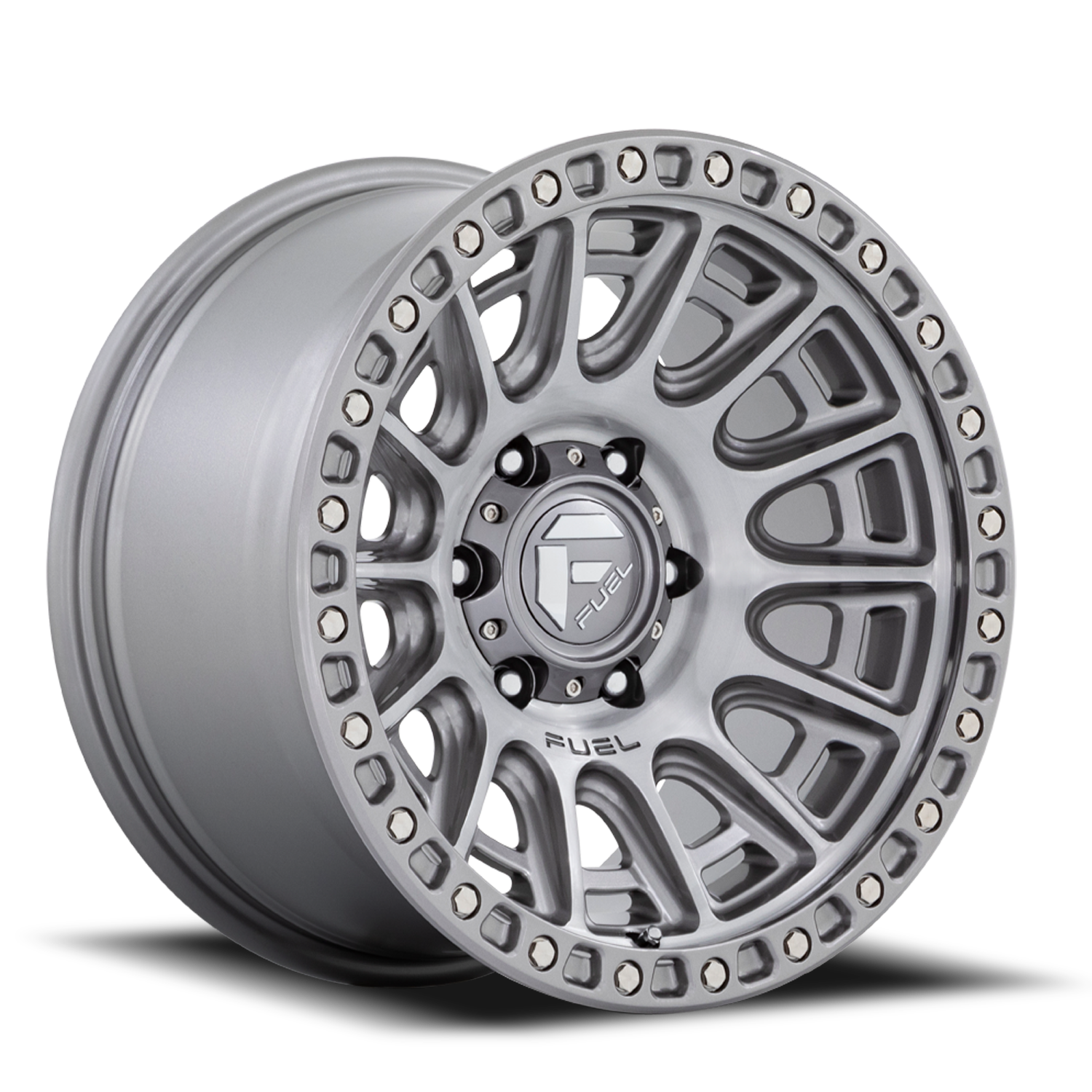 Aluminum Wheels 17X8.5 Cycle D833 6 On 114.3 Platinum Gray 66.06 Bore 34 Offset Fuel Off Road Wheels