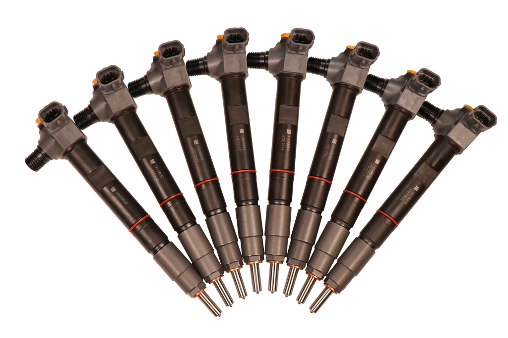 2017-Present Duramax L5P Brand New Injector Set 100HP 25 Percent Over Stock Dynomite Diesel