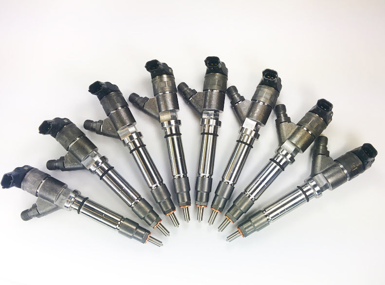Duramax 04.5-05 LLY Reman Injector Set 150 Percent Over SAC Nozzle - Dynomite Diesel