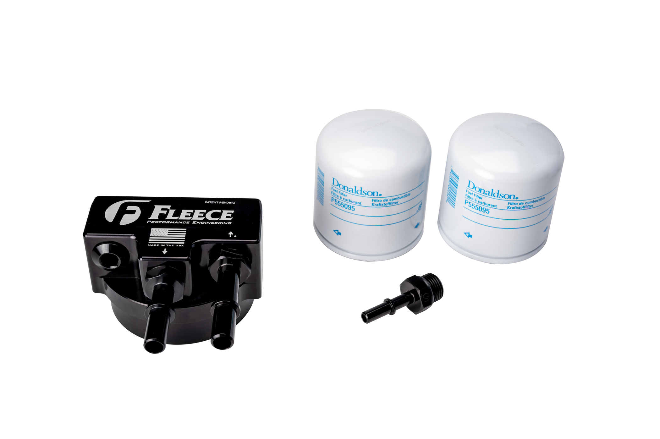 Fleece Performance Engine Mounted Filter Assembly for 6.7L Ford Powerstroke Fleece Performance