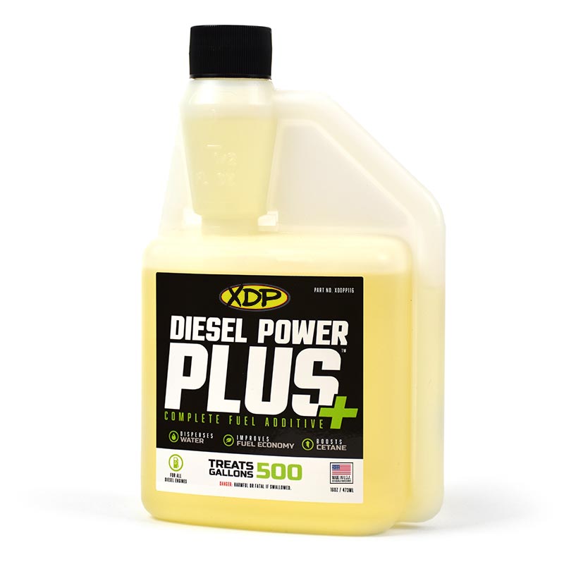 Diesel Power Plus Fuel Additive All Diesel Engines 16 Oz. Bottle Treats 500 Gallons XDDPP116 XDP